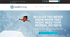 Desktop Screenshot of healthlinkny.com